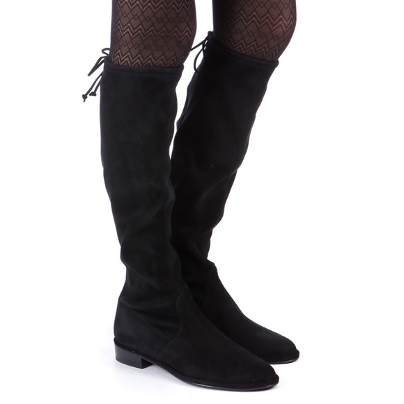 ๐น๐ Stuart Weitzman โฆ Kneezie Stretch Suede Boot - Picture 2 of 8